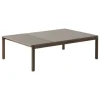 Muuto Couple coffee table,120 x 84cm, plain/wavy, taupe-dark oiled oak