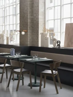 Muuto Cover armchair, stained dark brown