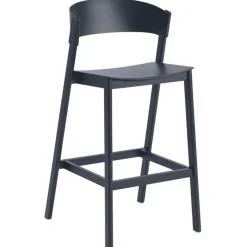 Muuto Cover bar chair, 75 cm, midnight blue