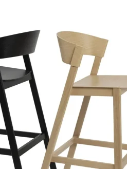 Muuto Cover bar stool, 75 cm, oak