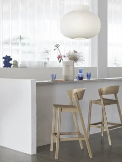 Muuto Cover bar stool, 75 cm, black