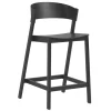 Muuto Cover counter stool, 65 cm, black