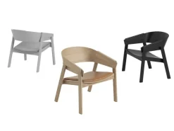 Muuto Cover lounge chair, grey - Remix 123