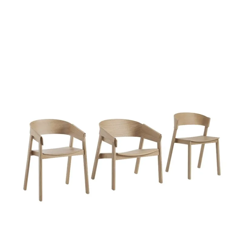 Muuto Cover side chair, oak