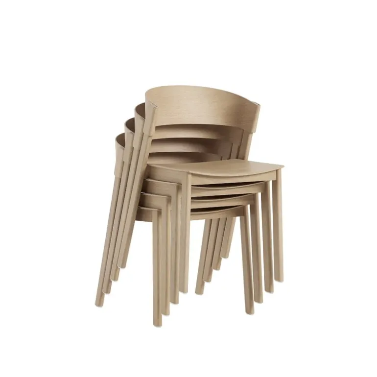 Muuto Cover side chair, oak