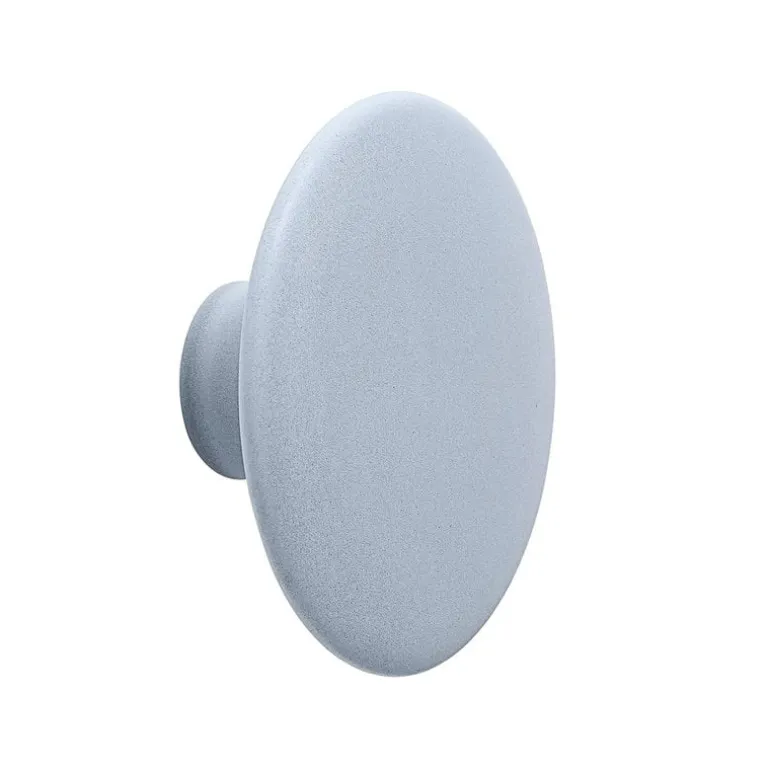 Muuto Dots Ceramic coat hook, light blue