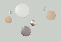 Muuto Dots Metal coat hook, taupe