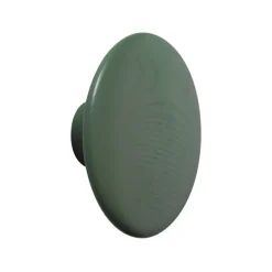 Muuto Dots Wood coat hook, dusty green