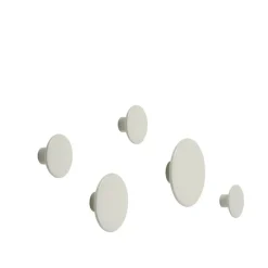 Muuto Dots Wood coat hook, off white