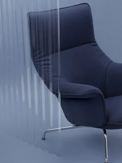 Muuto Doze lounge chair, Balder 782 - chrome