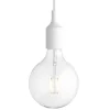 Muuto E27 LED pendant, white