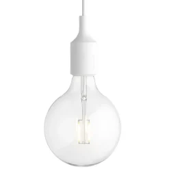Muuto E27 LED pendant, white