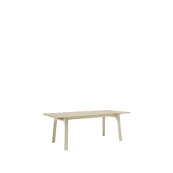Muuto Earnest extendable table, 205 x 100 cm, oiled oak