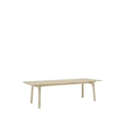 Muuto Earnest extendable table, 260 x 100 cm, oiled oak
