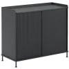 Muuto Enfold sideboard, 100 cm, high, black