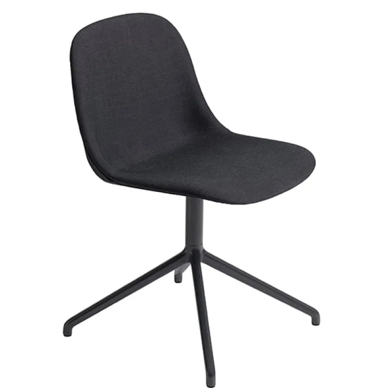 Muuto Fiber side chair, Remix 183 - black