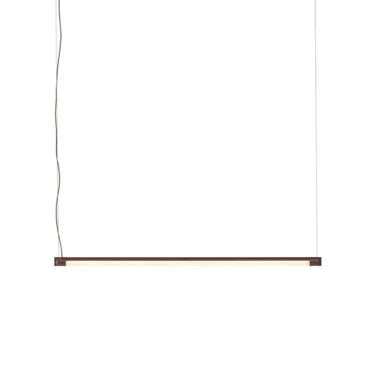 Muuto Fine suspension lamp, 90 cm, deep red