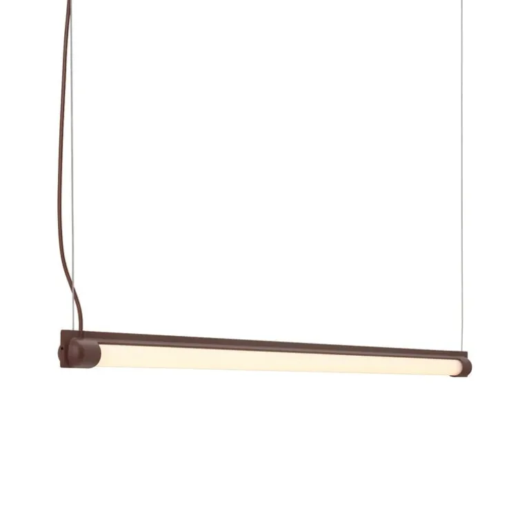 Muuto Fine suspension lamp, 90 cm, deep red