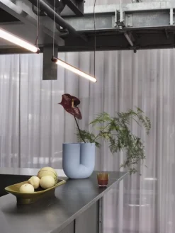 Muuto Fine suspension lamp, 90 cm, deep red