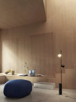 Muuto Five pouf, dark blue