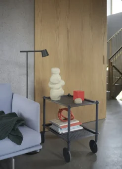 Muuto Flow trolley, 2-layer, blue-grey