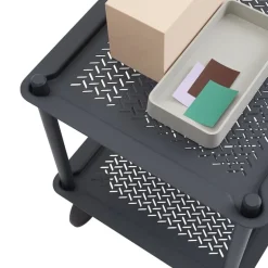 Muuto Flow trolley, 2-layer, blue-grey