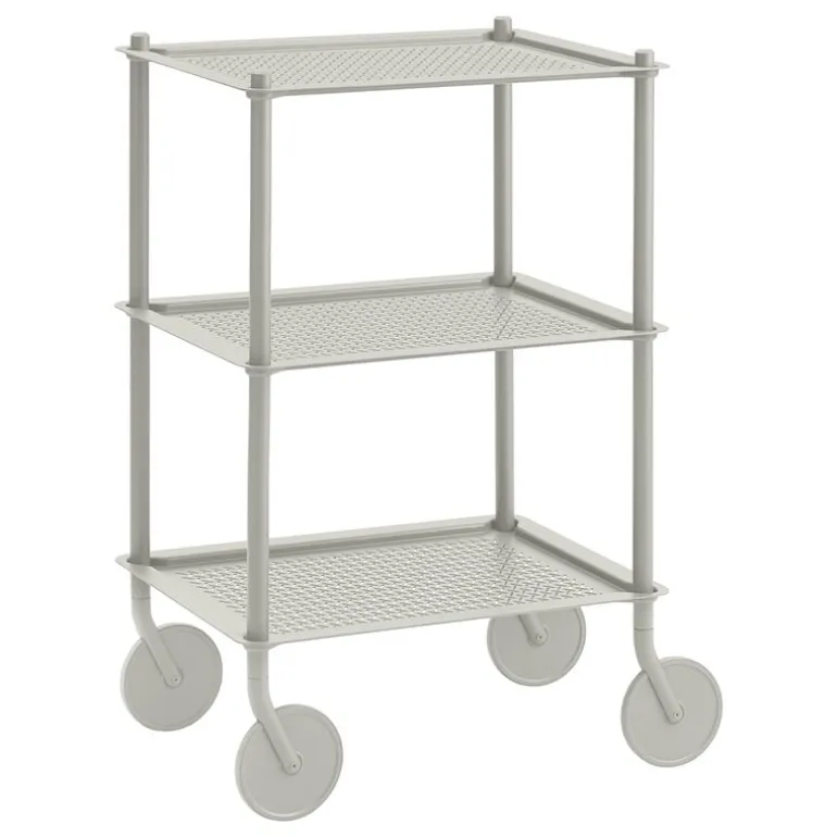 Muuto Flow trolley, 3-layer, grey