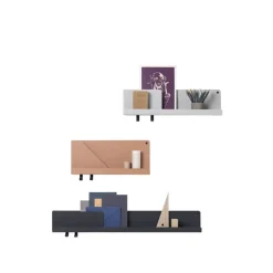 Muuto Folded shelf, black, large