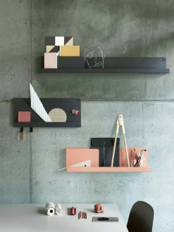 Muuto Folded shelf, black, small