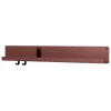 Muuto Folded shelf, deep red, large