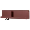 Muuto Folded shelf, deep red, medium