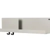 Muuto Folded shelf, grey, medium