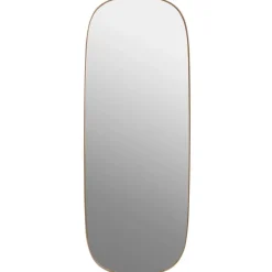 Muuto Framed mirror, large, rose - clear