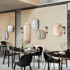 Muuto Framed mirror, large, grey