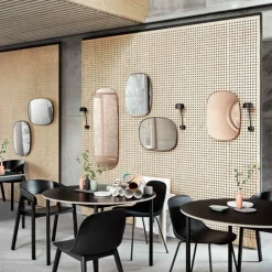 Muuto Framed mirror, large, taupe