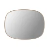 Muuto Framed mirror, small, rose - clear