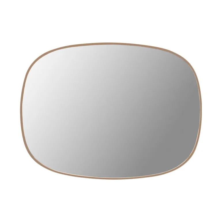 Muuto Framed mirror, small, rose - clear