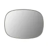 Muuto Framed mirror, small, taupe - clear