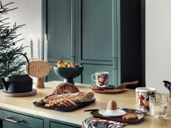 Muuto Groove marble trivet, large, grey