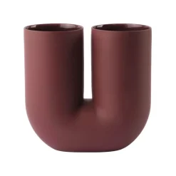 Muuto Kink vase, deep red