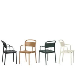 Muuto Linear Steel armchair, black