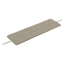 Muuto Linear Steel bench seat pad, 110 cm, light grey