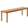 Muuto Linear Steel bench 170 cm, burnt orange