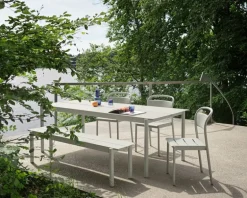 Muuto Linear Steel bench, 170 cm, grey