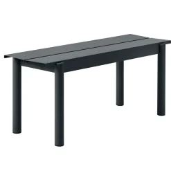 Muuto Linear Steel bench 110 cm, black