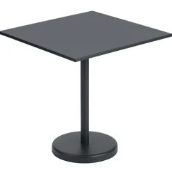 Muuto Linear Steel Café table 70 x 70 cm, black