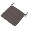 Muuto Linear Steel chair seat pad, dark grey