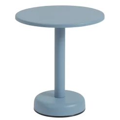 Muuto Linear Steel coffee table, 42 cm, pale blue