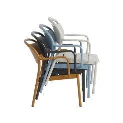 Muuto Linear Steel lounge armchair, black