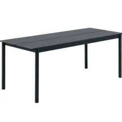 Muuto Linear Steel table 200 x 75 cm, black
